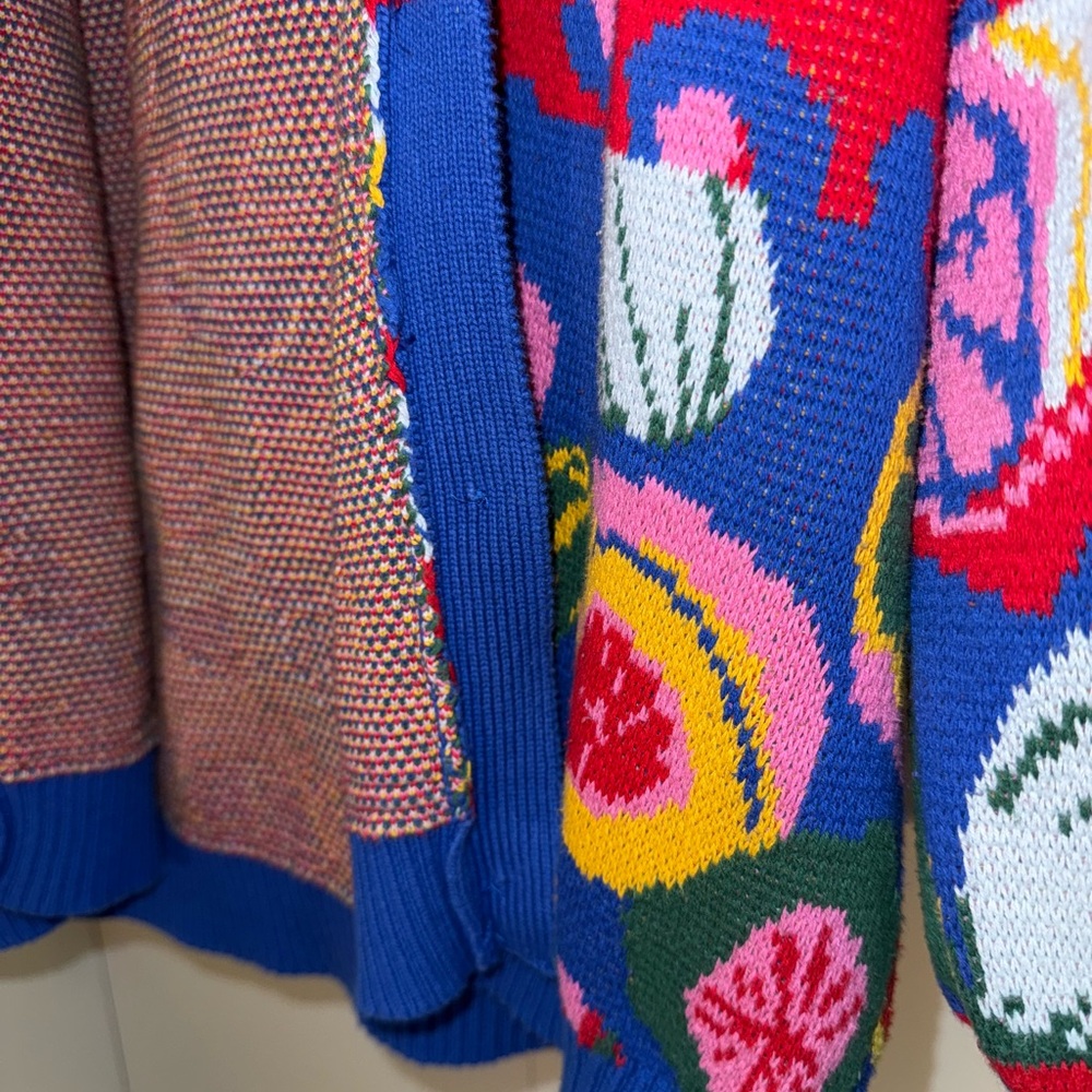FARM Rio Mixed Prints Knit Cardigan - Picture 7 of 12